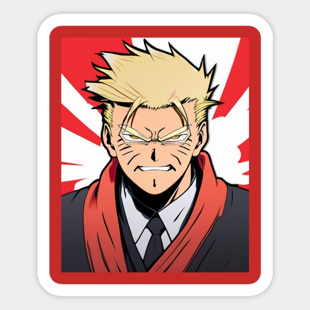 Donald Trump Anime Sticker by Shaff wang